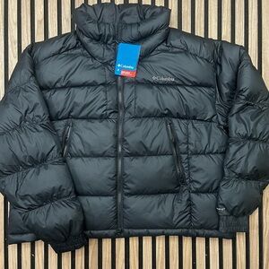 Columbia Women's Pike Lake Ii Cropped Omni Heat Jacket Sz Xl Black